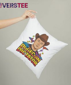 Dogecoin Dictator Space Cowboy Meme Pillow