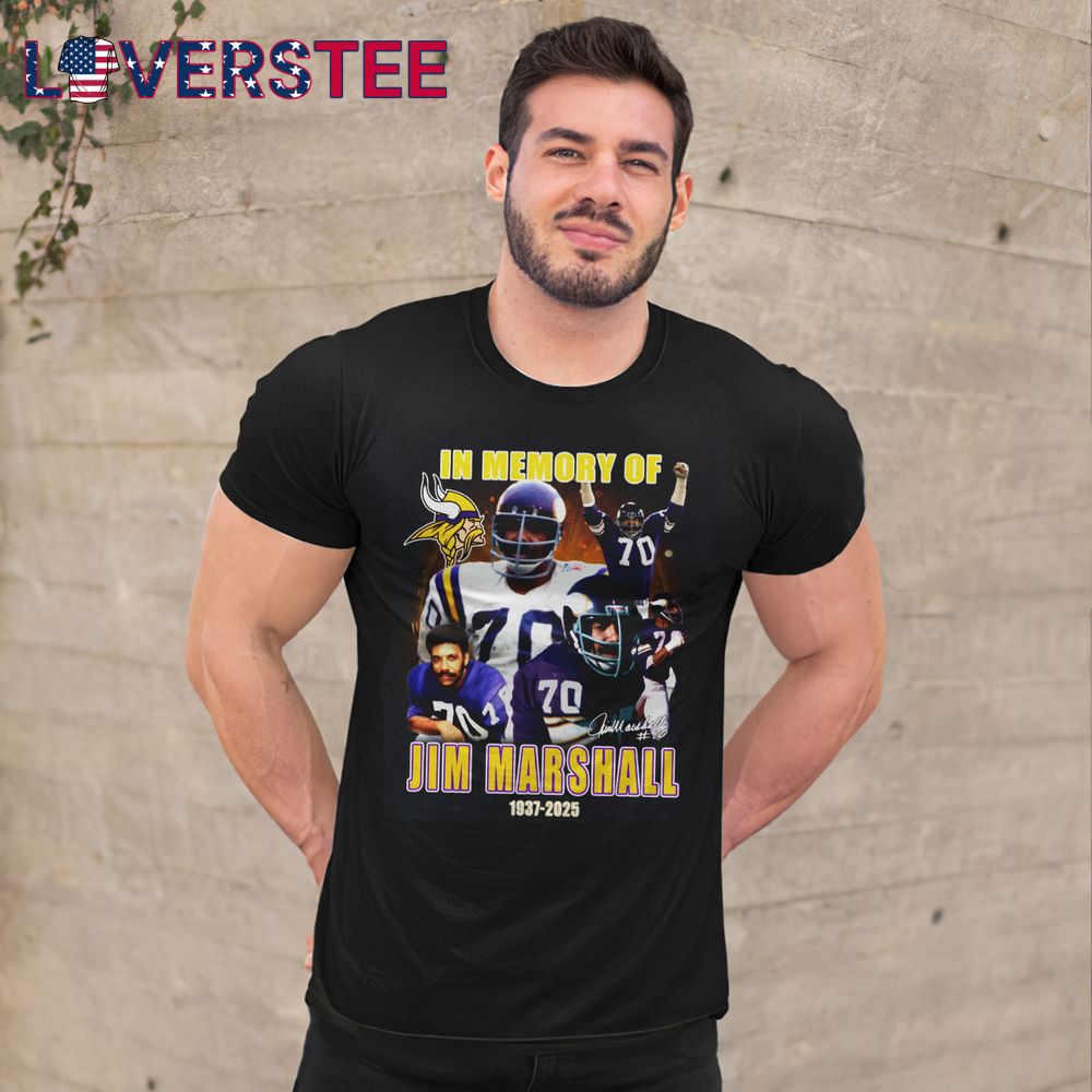 Jim Marshell 19372025 Thank You For The Memories Shirt Jim Marshell 19372025 Thank You For The Memories Shirt