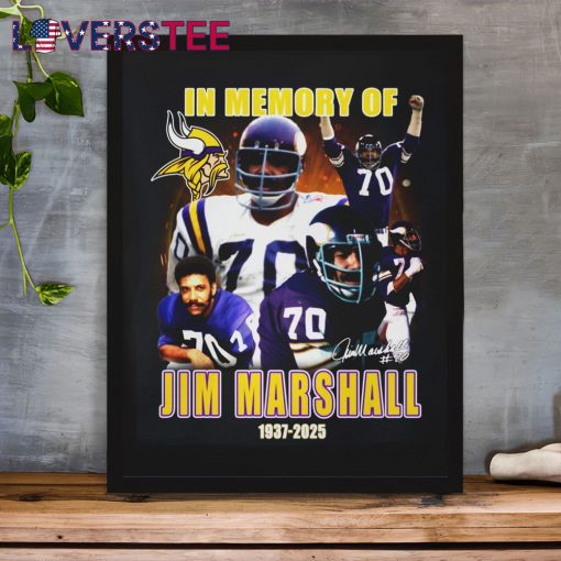 Jim Marshell 1937-2025 Thank You For The Memories Shirt