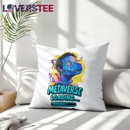 Mark Zuckerberg Metaverse DinoZuck Loading Pillow