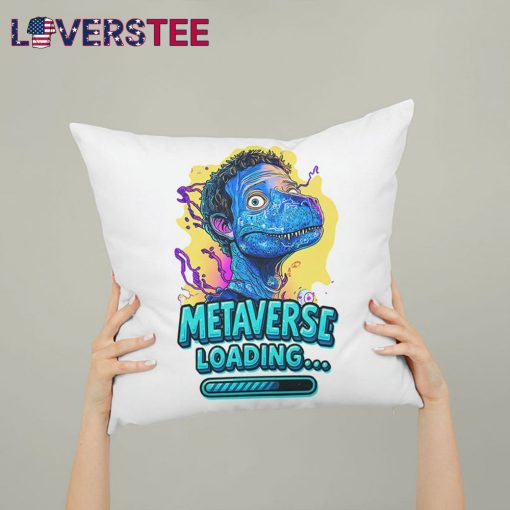 Mark Zuckerberg Metaverse DinoZuck Loading Pillow