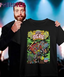 Post Malone Merch Tour 2025 Black Shirt