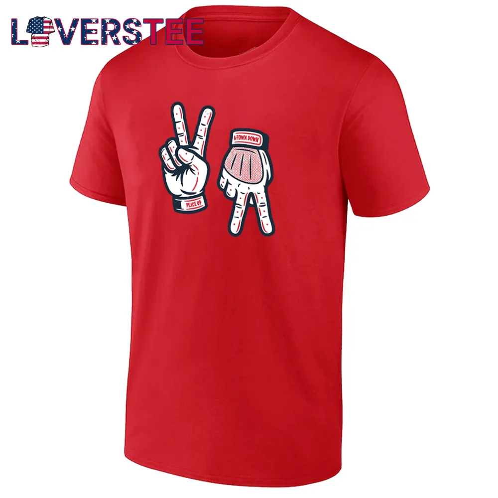 PEACE UP A TOWN DOWN T SHIRT The Grenade Ronald Acuna Jr Atlanta Braves R result PEACE UP A TOWN DOWN T SHIRT The Grenade Ronald Acuna Jr Atlanta Braves R result
