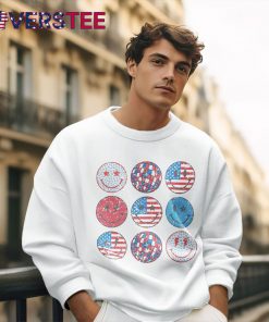 Patriotic Smile USA Independence Day Shirt