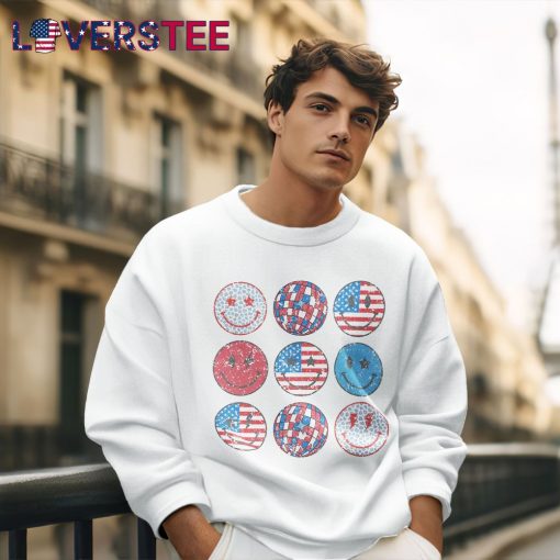 Patriotic Smile USA Independence Day Shirt