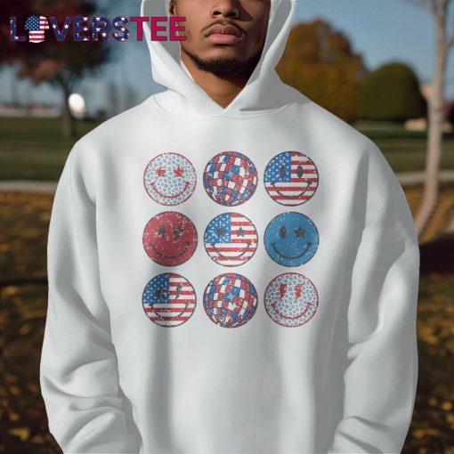 Patriotic Smile USA Independence Day Shirt