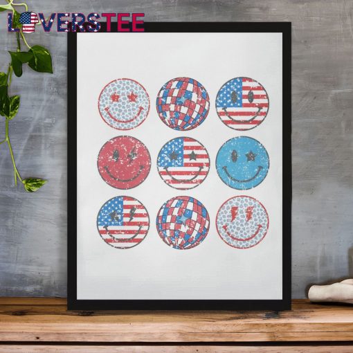 Patriotic Smile USA Independence Day Shirt