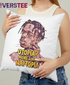 Sleepy Travi Utopia Naptime Vibe Pillow