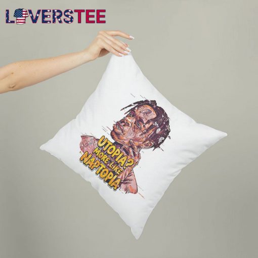 Sleepy Travis Scott Utopia Naptime Vibe Pillow