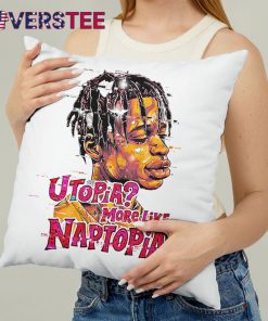 Sleepy Travis Scott Naptopia Dreamer Meme Pillow