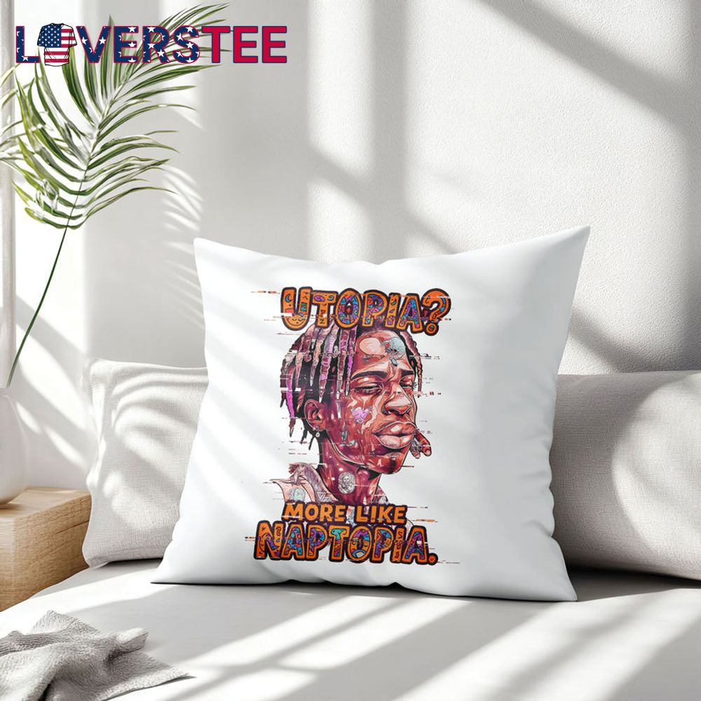 Sleepy Travis Vibe Meme Pillow Sleepy Travis Vibe Meme Pillow