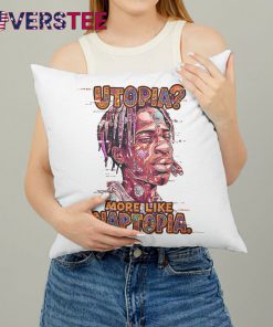 Sleepy Travis Vibe Meme Pillow
