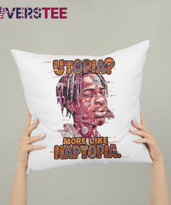 Sleepy Travis Vibe Meme Pillow