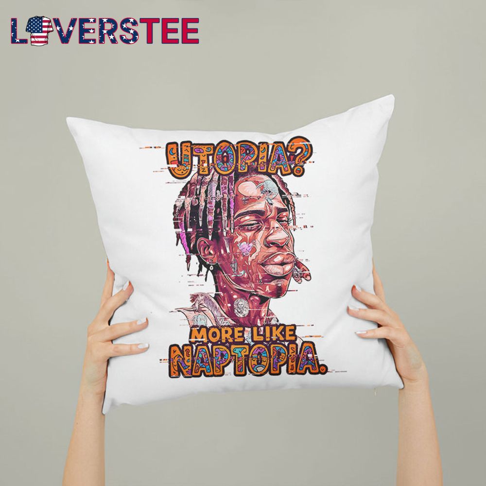 Sleepy Travis Vibe Meme Pillow Sleepy Travis Vibe Meme Pillow