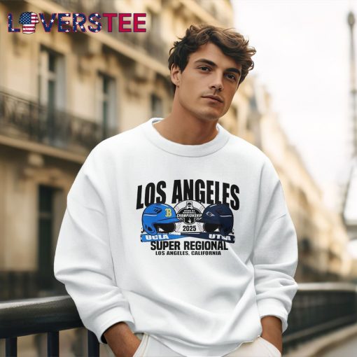 UCLA Bruins vs UTSA Roadrunners 2025 NCAA DI Baseball Super Regional Los Angeles California Shirt