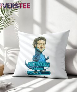 Mark Zuckerberg ZuckZilla Metaverse Loading Meme Pillow