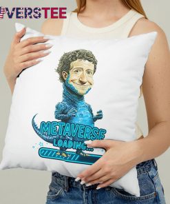 Mark Zuckerberg ZuckZilla Metaverse Loading Meme Pillow