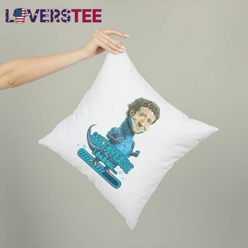 Mark Zuckerberg ZuckZilla Metaverse Loading Meme Pillow