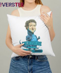 ZuckZilla Metaverse Loading Meme Pillow