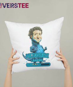 ZuckZilla Metaverse Loading Meme Pillow