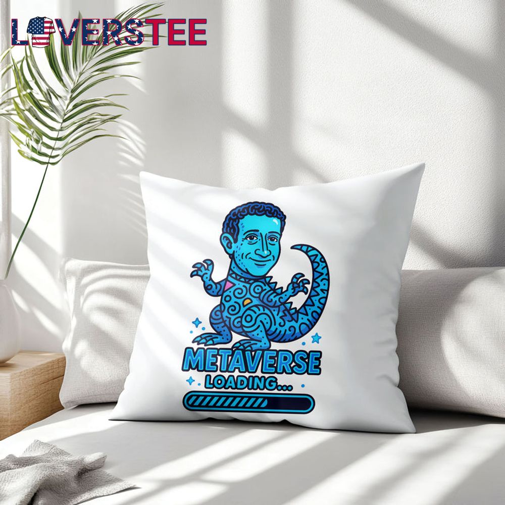 ZuckZilla Metaverse Meme Pillow ZuckZilla Metaverse Meme Pillow