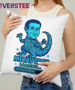 Mark Zuckerberg ZuckZilla Metaverse Meme Pillow