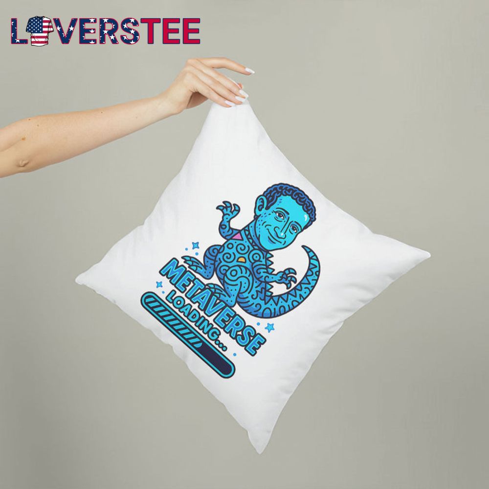ZuckZilla Metaverse Meme Pillow ZuckZilla Metaverse Meme Pillow