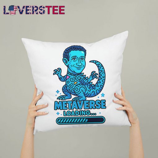 Mark Zuckerberg ZuckZilla Metaverse Meme Pillow