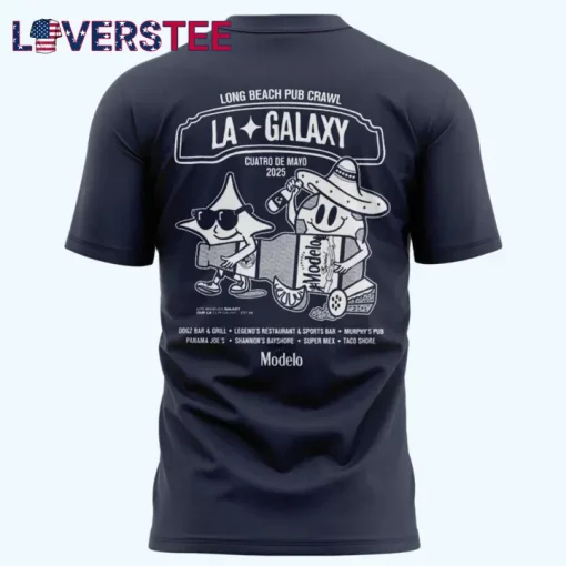 Los Angeles Galaxy Long Beach Pub Crawl T-shirt