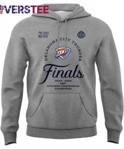 Oklahoma City Thunder Western Conference Finals Champions Special Grey Hoodie