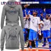 Oklahoma City Thunder Western Conference Finals Champions Special Grey Hoodie