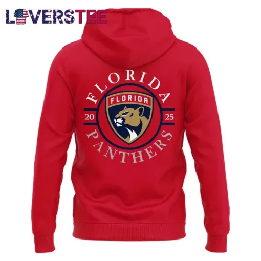 Florida Panthers x Eastern Conference Champs 2025 Red Hoodie