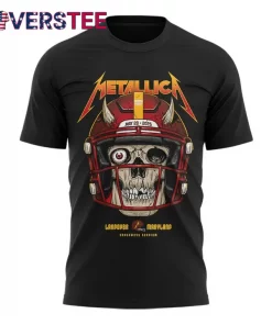 Washington Commanders x Metallica M72 World Tour in Northwest Stadium T-shirt