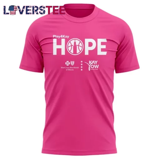 Chicago Sky Play4Kay Hope Women’s Cancer Pink Tee